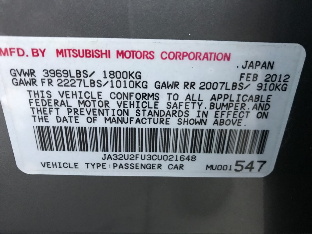 Used - Mitsubishi Lancer ES Sedan for sale in Staten Island NY