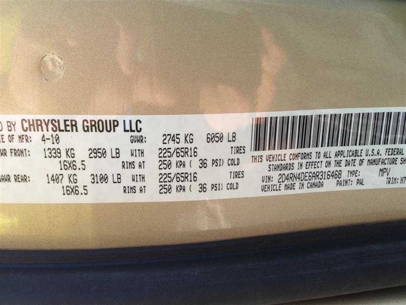 2010 Dodge Grand Caravan MiniVan for sale in Brooklyn, NY