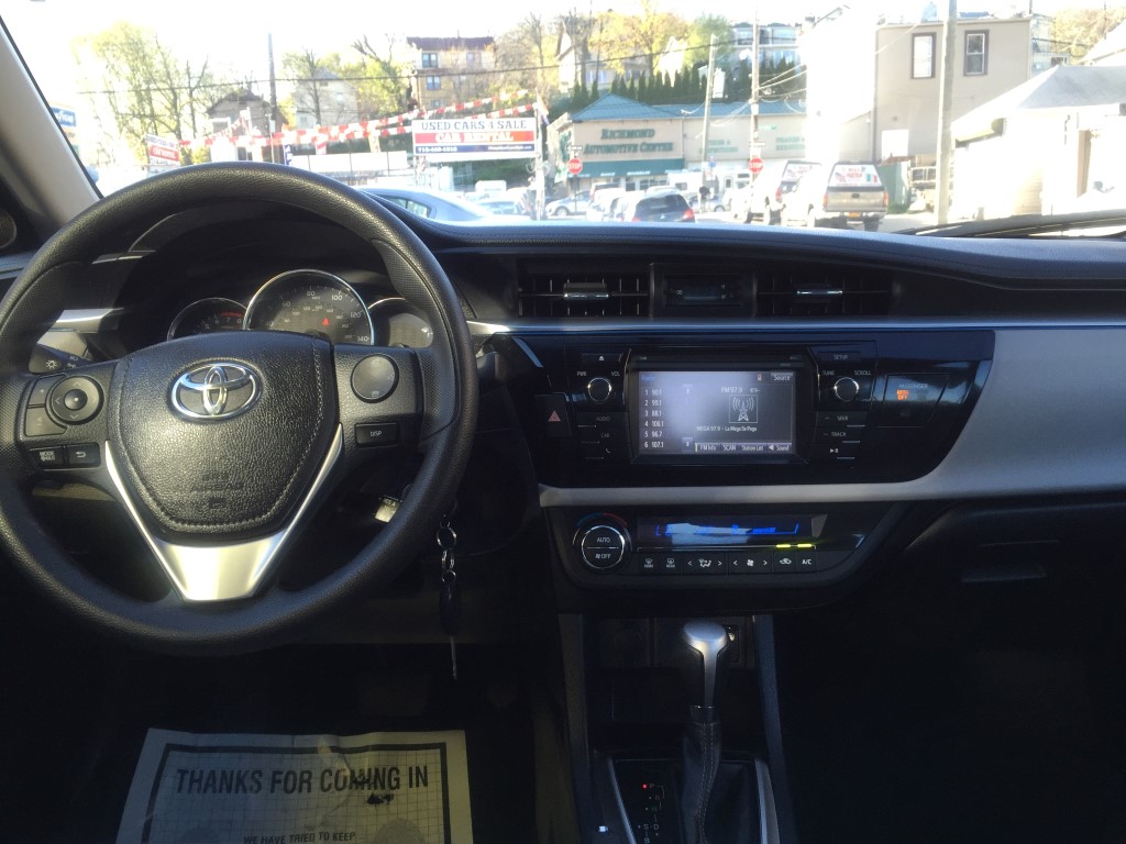 Used - Toyota Corolla LE Sedan for sale in Staten Island NY