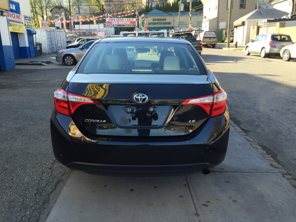 Used - Toyota Corolla LE Sedan for sale in Staten Island NY