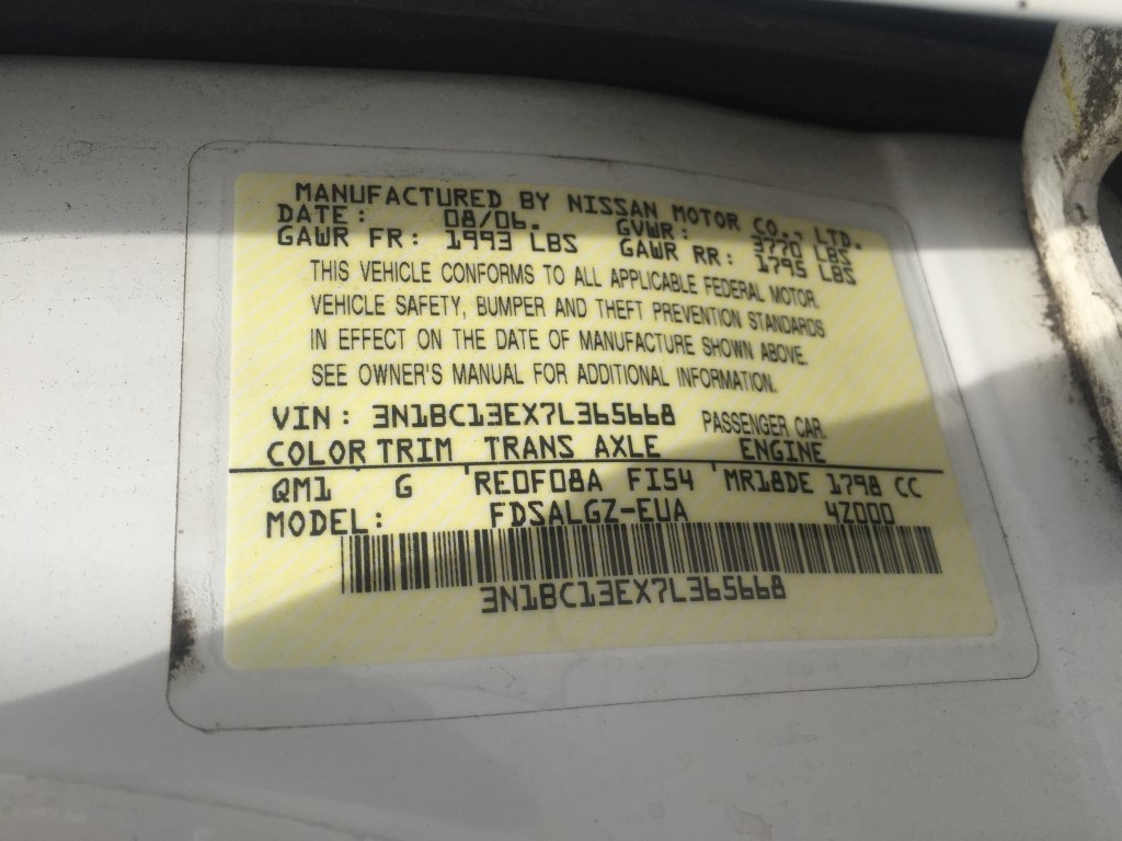 Used - Nissan Versa Hatchback for sale in Staten Island NY