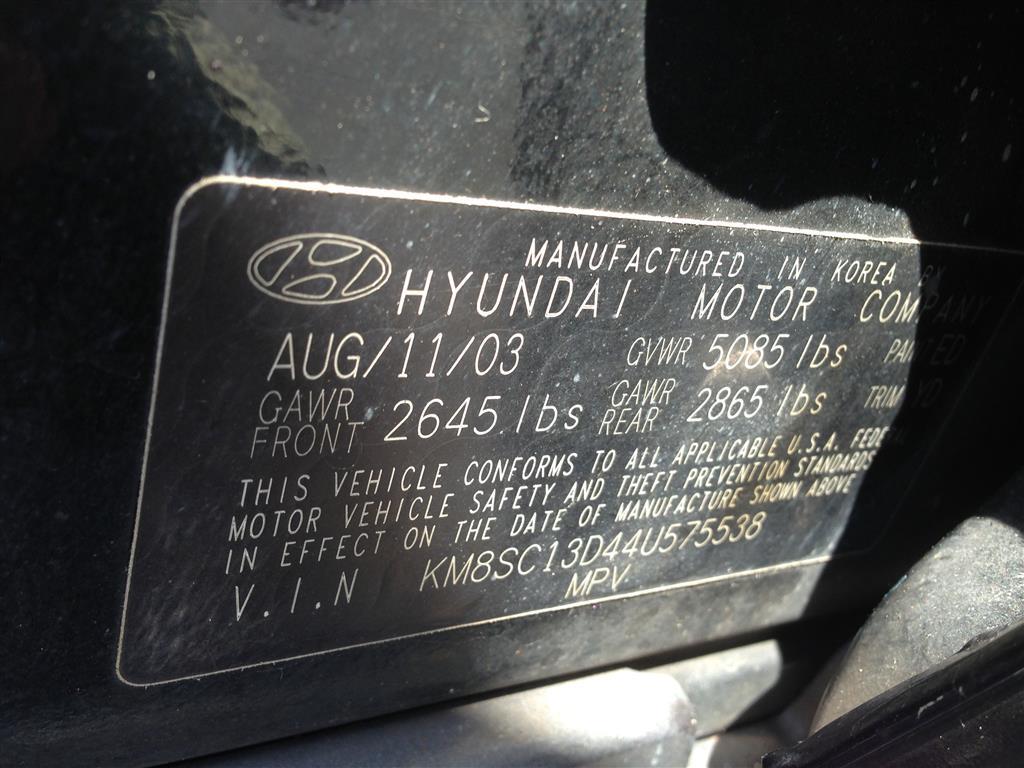 2004 Hyundai Santa Fe Sport Utility for sale in Brooklyn, NY