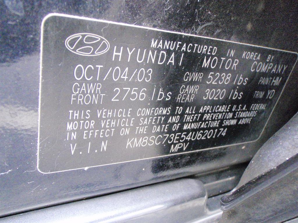 2004 Hyundai Santa Fe GLS Sport Utility 4WD for sale in Brooklyn, NY