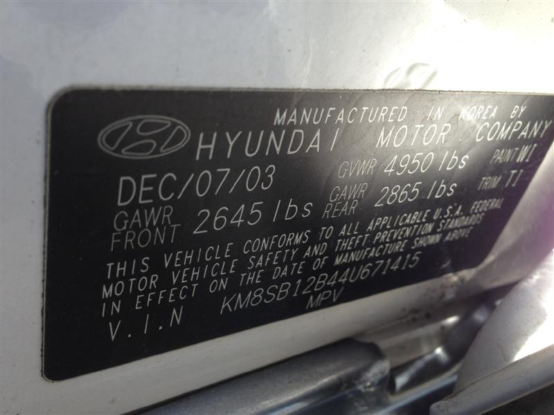 2004 Hyundai Santa Fe Sport Utility for sale in Brooklyn, NY