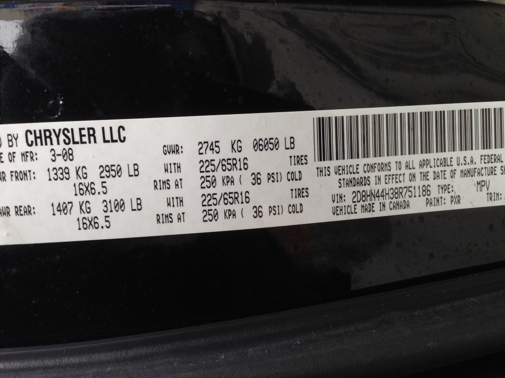 2008 Dodge Grand Caravan Minivan for sale in Brooklyn, NY