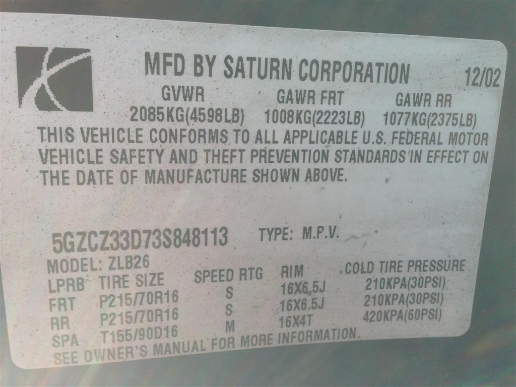 2003 Saturn Vue Sport Utility for sale in Brooklyn, NY