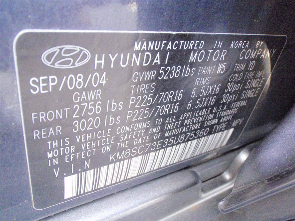 2005 Hyundai Santa Fe GLS Sport Utility for sale in Brooklyn, NY