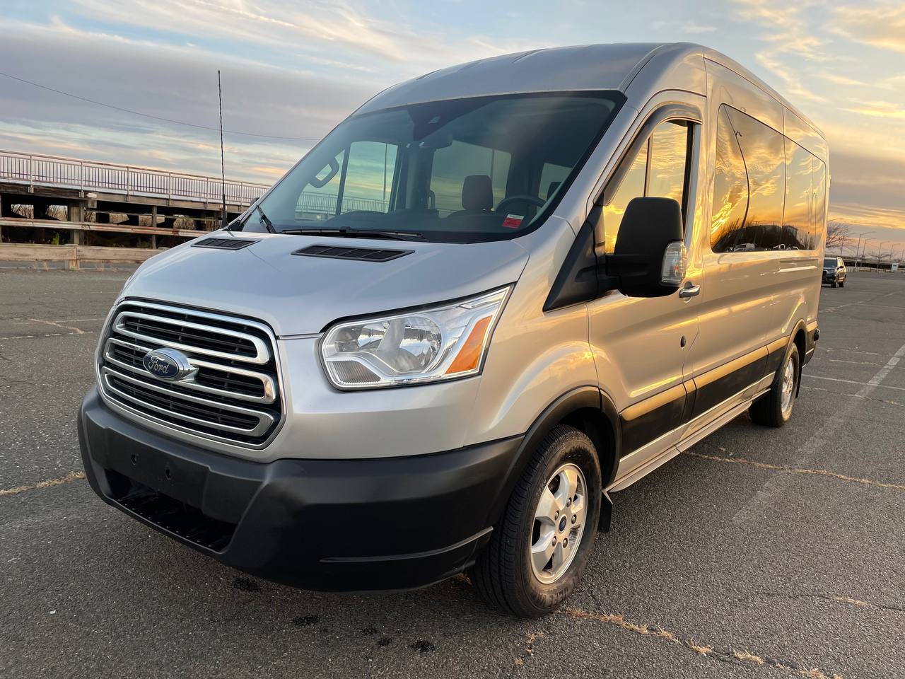 Used 2019 Ford Transit 350 XLT Passenger Van 43,590.00